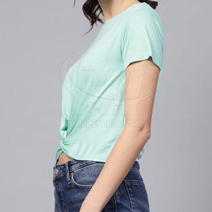 <b>Top</b> Quality 100% Cotton Women <b>Crop</b> <b>Top</b> T-Shirt Custom Your Logo T Shirt Best Price Women <b>Crop</b> <b>Top</b> T-Shirt - Product Image 2