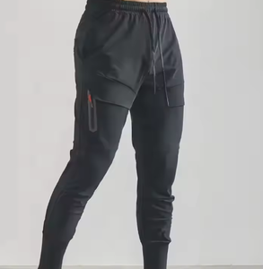Pantalon de sport pour homme, directement de l'usine – Pantalon de jogging extensible pour la course et l'entraînement, bas de tenue athlétique respirant pour l'entraînement - Product Image 1
