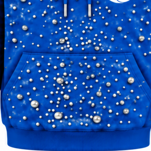 Sweat à capuche unisexe Violet Perlé, épais, style streetwear décontracté, avec cordon de serrage et poche kangourou, tendance - Product Image 6