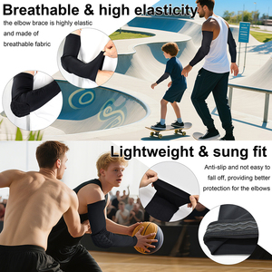 Nuevo Protector de Codo Personalizado con Logotipo, Protector de Brazo para Bateo, para Mano Derecha o Izquierda, Talla Juvenil y Adulto - Product Image 3