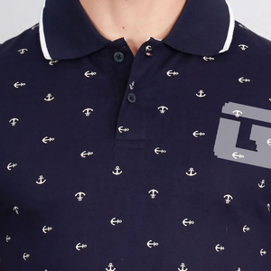 Polo pour homme en coton doux et respirant, coupe confortable, tissu résistant aux plis et durable, idéal pour un look décontracté chic - Product Image 5