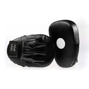 Kit de pads de frappe MMA et Muay Thai noir pour entraînement de karaté, pads de concentration et sacs de frappe pour sparring - Product Image 3