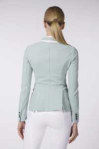 Chaqueta de equitación y competición para mujer, elegante, con material de spandex, color verde claro, ligera, calidad euro-estadounidense - Product Image 2