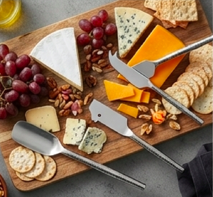 Stylish Stainless Steel <b>Cheese</b> <b>Knives</b> <b>Set</b> Perfect For Smooth <b>Cheese</b> Cutting In Kitchen Restaurants Cafes And Wedding Dining Use - Product Image 6