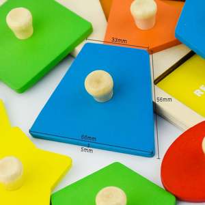 Wudly Jouets éducatifs-Planche à main à cinq trous pour la construction de compétences et le jeu - Product Image 1