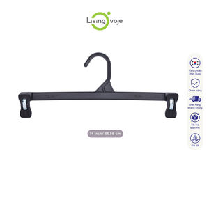 SB TECH Lot de 10 pinces à vêtements en plastique moulé par injection de 14 pouces (sans coussinets en caoutchouc) durables, écologiques, antidérapantes - Product Image 1