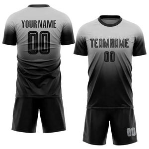 Maillot de football personnalisé sublimé, séchage rapide, respirant, 100 % polyester, fabriqué au Pakistan, short de football, créez votre propre design - Product Image 2