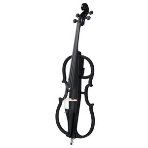Violoncello Elettrico Full Size 4/4 con Custodia, Arco, Resina, Auricolari e Cavo di Collegamento - Product Image 3