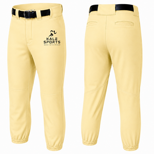 Pantalon de baseball pour adulte de haute qualité 100% polyester, taille plus, respirant, imperméable, écologique, séchage rapide, couleur personnalisée, sport - Product Image 3