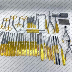 Ensemble d'instruments chirurgicaux de base pour la chirurgie générale, kit médical, acier inoxydable de qualité médicale, norme allemande, ensemble de chirurgie générale - Product Image 5