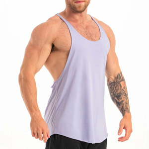 Nuevo Chaleco Deportivo Ligero y Transpirable para Hombre, Diseño OEM, Corte Lateral, Color Personalizado, para Entrenamiento y Fitness, Sin Mangas, Primavera-Verano - Product Image 4