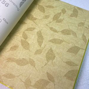 !!! ลดราคา!!! วอลเปเปอร์ PVC ลายใบไม้ธรรมชาติเรียบง่ายใช้ในการตกแต่งภายในบ้านสไตล์เซนญี่ปุ่น - Product Image 2