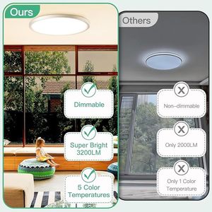 Brightever Set di 4 Lampade a LED da Soffitto a Montaggio Incassato, Componenti per Illuminazione - Product Image 2