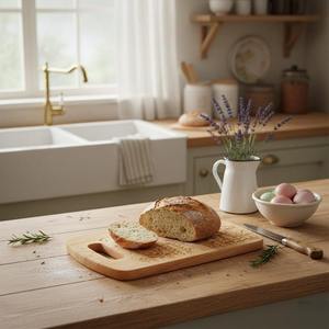 Plateau en bois multifonctionnel de qualité supérieure, best-seller, durable, écologique, pour servir, décoratif, pour la maison, la cuisine, design et style - Product Image 1