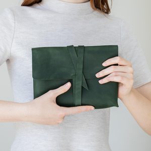 Funda de Cuero Genuino de Búfalo para Diario, Hecha a Mano, Estilo Rústico, LBC-0037 - Product Image 3