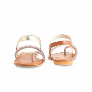 Sandalias de Tacón Mostaza Fancy Modelo FN6000 - Product Image 3
