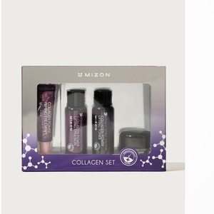 Productos coreanos para el cuidado de la piel Mizon K-Beauty Collagen Basic Skincare Miniature 4 Tipos 1 1 Hecho en Corea Unisex - Product Image 6