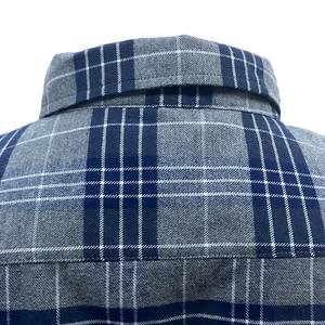 Camisa de Franela para Hombre, Cuello Alto, Logotipo Personalizado, Ecológica, Antiarrugas, Manga Larga, Precio al por Mayor, Nuevo Diseño, Tendencia Actual - Product Image 5