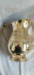 Carafe en laiton de style royal vintage, fabriquée à la main en Inde, pour la maison, l'hôtel et les cadeaux, disponible à prix de gros d'usine. - Product Image 6