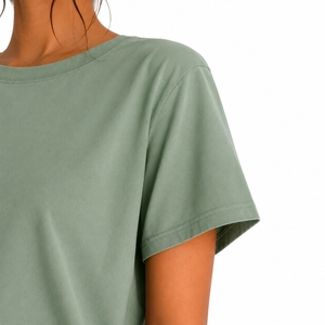Top Corto para Mujer, Algodón Premium, Suave y Cómodo, Estilo Moderno, Ropa Casual de Verano, Colección de Tendencias, Look Urbano, Relajado - Product Image 6