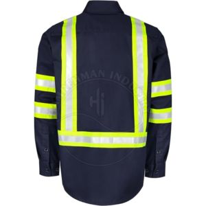 Chemise de travail ignifuge pour hommes, best-seller, tailles américaines, haute qualité, prix bas, pour le soudage industriel. - Product Image 3