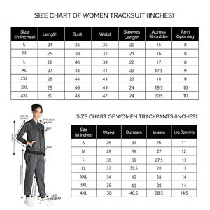 Women's Comfortable Two-Piece <b>Zip</b>-Up Hoodie and <b>Jogger</b> Tracksuit Set for Casual Athletic Wear and Gym Fitness - Product Image 6