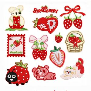 Wholesale Custom Embroidery Patch Rectangle Fabric Badge Iron On Sew On for Caps <b>Jackets</b> Shirts Bags Clothing Factory Decorative - Product Image 1