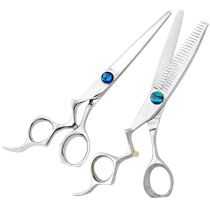 Best Sale Stainless Steel <b>Barber</b> Scissor <b>Set</b> Professional Hair Cutting Shears for Salon and Home Use Made In Pakistan - Product Image 1