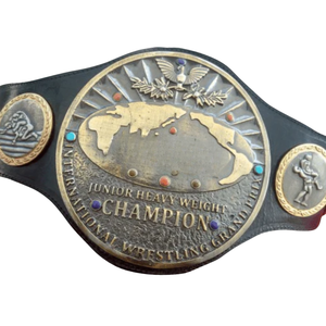 Ceinture de championnat poids lourd junior, ceinture de lutte personnalisée, qualité supérieure, designs internationaux - Product Image 5