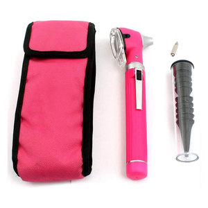 Mini otoscope à fibre optique en acier inoxydable MOL, format de poche, diagnostic portable, éclairage LED lumineux, léger - Product Image 1