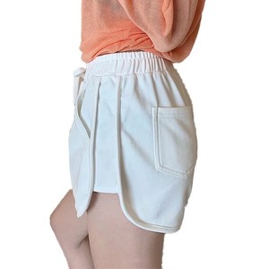 Shorts décontractés pour femmes en gros, taille haute, mélange de coton, style streetwear tendance, logo personnalisé, commande en gros OEM, coupe tendance - Product Image 2