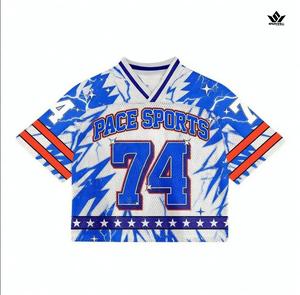 Custom Black Gold American Football Jersey V-Neck Short Sleeve Sublimated Mesh Breathable Quick Dry 100% <b>Polyester</b> Adult Sports - Product Image 5