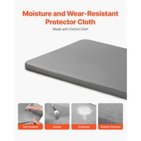 Planche de lit superposé Queen Size 1,5 pouce, lattes de lit en tissu Oxford 200D, montage facile, support de matelas en bois pour lit Queen Size