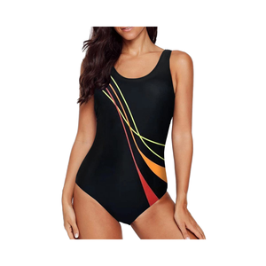 Swimwear swimsuit Women's One Piece Swimsuit Sport Training Bathing Sleeveless Swimwear Swimming Suit - Product Image 1