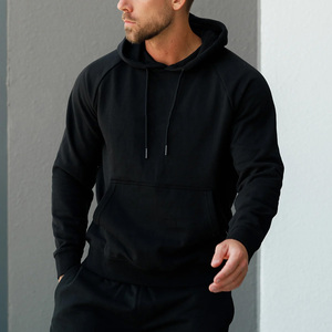 Sweat à capuche streetwear personnalisé en molleton de coton épais pour la production en gros, destiné aux marques américaines et à la fourniture en marque blanche - Product Image 1