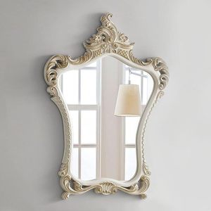Decorative Framed Wall <b>Mirror</b> Vintage Ornate Vanity <b>Mirror</b> Decorative Decor for <b>Bathroom</b> Bedroom Entryway - Product Image 3