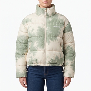 <b>Women's</b> <b>Belted</b> Quilted Puffer <b>Coat</b> Custom Sublimation Hooded Winter Jacket Warm Padded Outdoor Fashion Casual Outerwear New Wear - Product Image 1