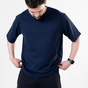 Camiseta Casual Transpirable de Moda Urbana para Hombre, Ropa de Verano, 100% Algodón Tejido - Product Image 6