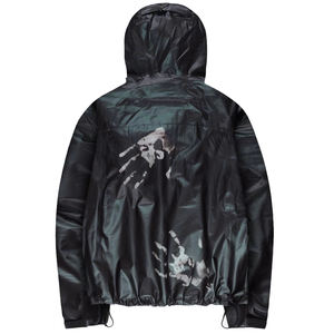 Chaqueta Cortavientos de Invierno para Hombre, Moderna, con Capucha, Sensible al Calor, Ajustada, Reactiva a la Temperatura, de Fibra de Poliéster, que Cambia de Color - Product Image 3