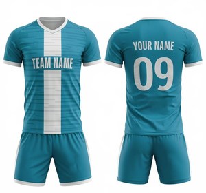 Uniforme de Fútbol, Nuevo Diseño Personalizado, Uniformes de Fútbol para Adultos de Alta Calidad, Transpirables, de Poliéster - Product Image 3