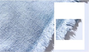 Pantalones Cortos de Mezclilla para Hombre, Talla Grande, Verano, Azul Lavado, Corte Recto, Ajustados, Transpirables, de Alta Calidad, Personalizados - Product Image 6