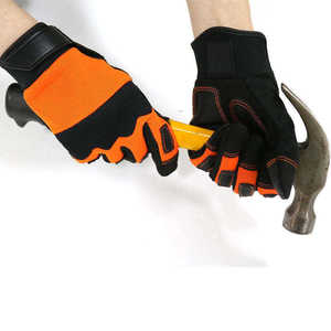 Nouveaux gants de travail mécaniques en cuir de conception industrielle, résistants à la chaleur, anti-vibrations, durables, respirants, gants de mécanicien - Product Image 4