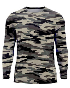 Camisetas de Pesca Unisex BASS DASH con Protección UV UPF 50, Manga Larga, 100% Poliéster, Secado Rápido y Transpirables - Product Image 1