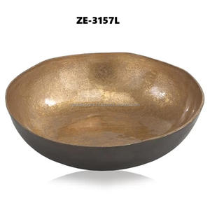 Bol artisanal de luxe personnalisé, intérieur moderne, bol décoratif haut de gamme, décoration royale, bol résistant à la chaleur, sûr pour les mariages, Zahid - Product Image 3