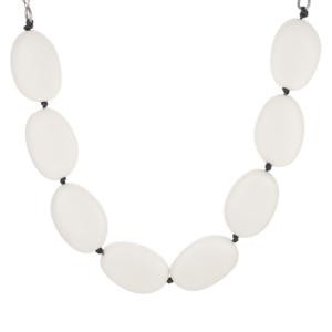 Premium Resin Craft Round Geometric Bead Lightweight <b>Statement</b> <b>Necklace</b> Contemporary Women's Fashion Jewelry Handmade Gift - Product Image 5