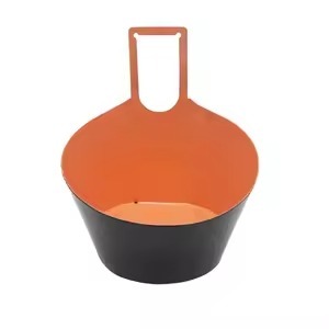 Modern Hanging Metal <b>Plant</b> Pot Circular Design Chrome Plated Indoor Outdoor Use Flower Planter Minimalist Style - Product Image 4