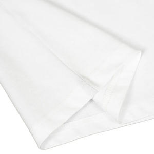 เสื้อยืดทรงบ็อกซี่แขนยาวคอวีผ้าฝ้าย 100% สำหรับผู้ชาย สไตล์สตรีทแวร์ แขนเสื้อตัดต่อสีตัดกัน รับสั่งทำพิเศษ พิมพ์ลายปัก 3 มิติ - Product Image 5