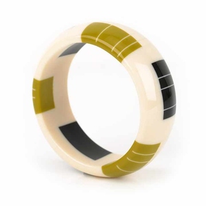 Accesorio de Moda, Regalo de Cumpleaños para Ella, Brazaletes de Resina Modernos para Mujer, Joyería de Moda Ligera Hecha a Mano para Uso Diario - Product Image 2