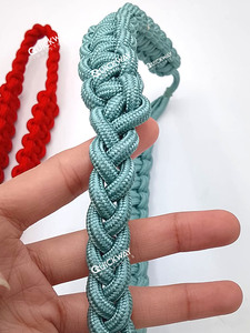 High Quality Blue Shoulder <b>Cord</b> Single <b>Braid</b> Formal Uniform Decorative <b>Cord</b> Decorative Uniform Accessory - Product Image 6