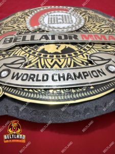 Ceinture de champion du monde de MMA Bellator, taille adulte, fabriquée en zinc, double couche - Product Image 6